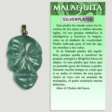 MALACHITA. Pendente Formas Variadas
