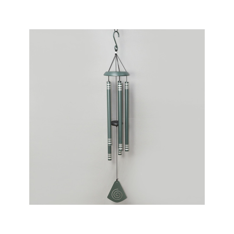 Steel Mobile with green tubes, Approx. 94 cm Steel Mobile with green tubes, Approx. 94 cm