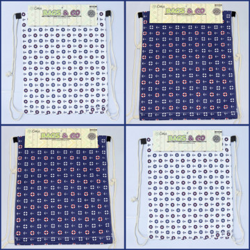 Crochet 12 - Sac à dos avec corde. Modèle : Ancre