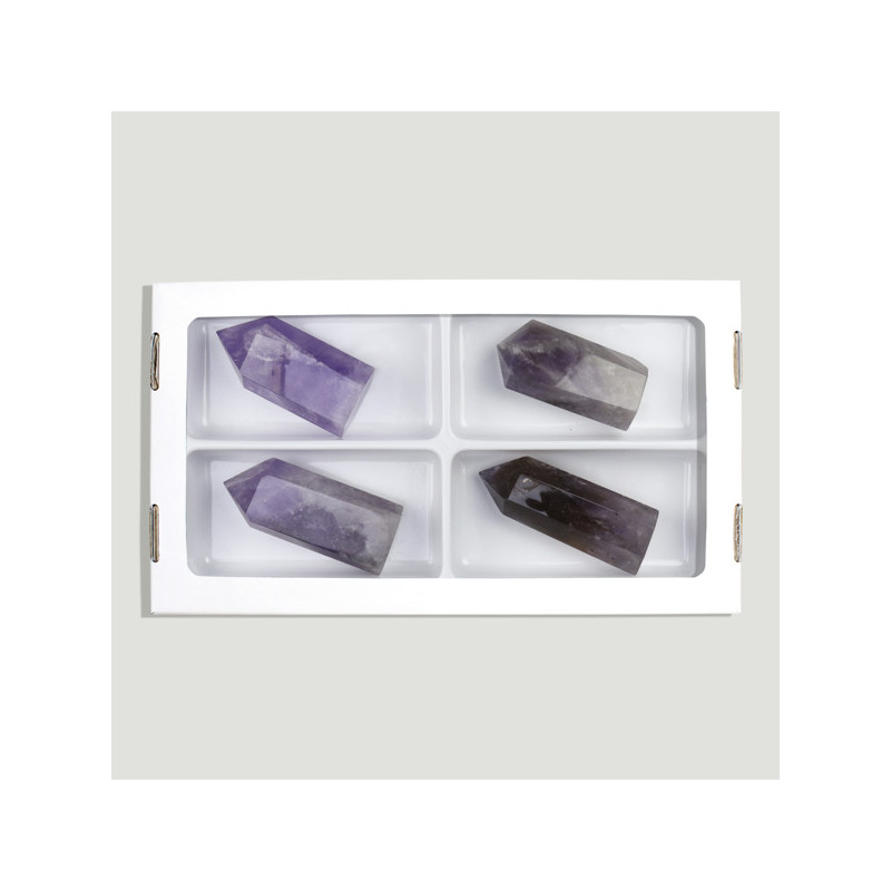 Amethyst points. 100-130gr. (Al 4) Amethyst points. 100-130gr. (Al 4)
