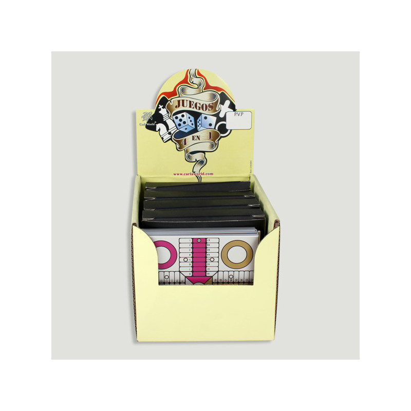 JOGOS 4 em 1. Jogos de viagem magnéticos. 11x11x2cm JOGOS 4 em 1. Jogos de viagem magnéticos. 11x11x2cm