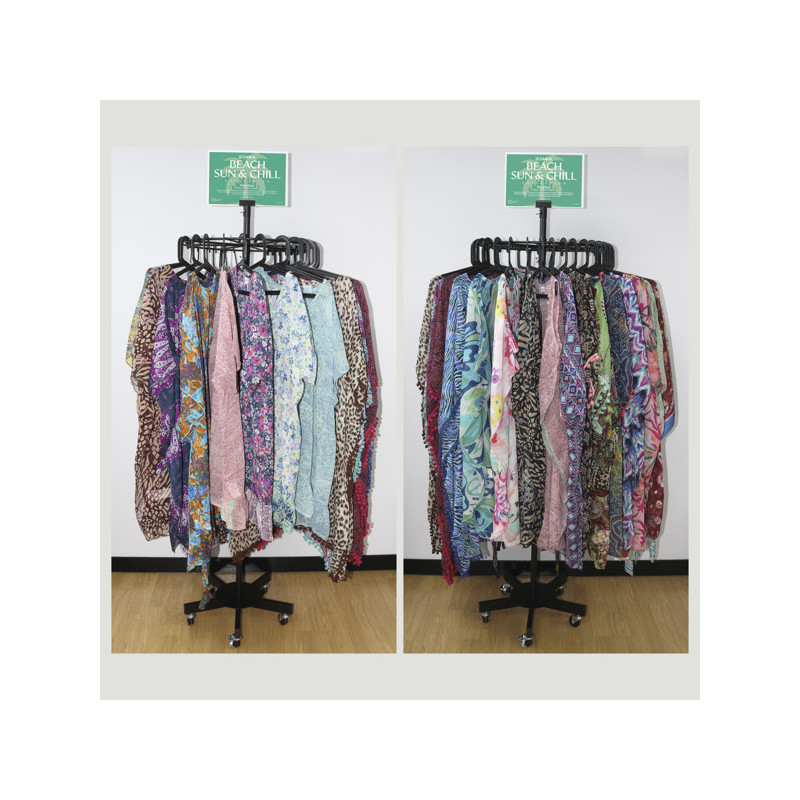 Beach Sun & Beach. Chiffon Ponchos / Viscose & Polyester – 112 units Beach Sun & Beach. Chiffon Ponchos / Viscose & Polyester – 112 units