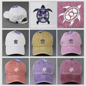 Gorra 100% Algodón. Tortugas