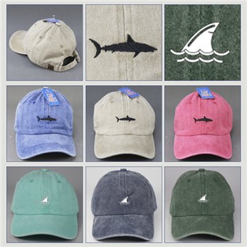 Gorra 100% Algodón. Tiburón