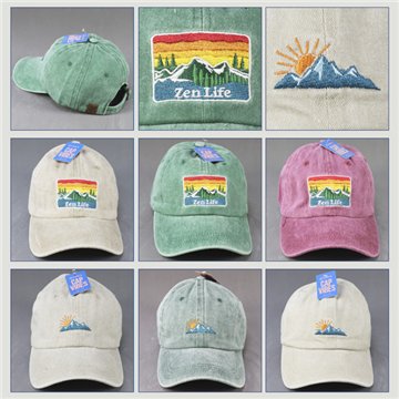 Gorra 100% Algodón. Montaña