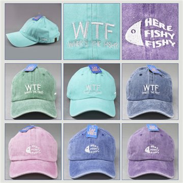 Gorra 100% Algodón. Fish