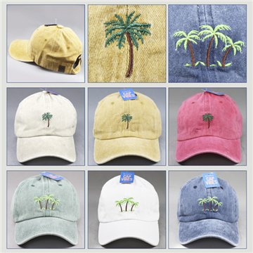 Gorra 100% Algodón. Palmeras