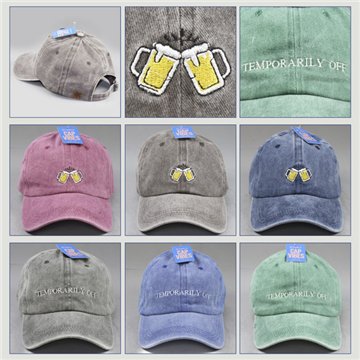 Gorra 100% Algodón. Cerveza/Tiempo