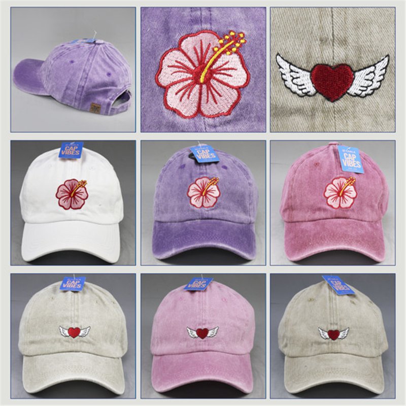 Gorra 100% Algodón. Hibisco/Corazón Gorra 100% Algodón. Hibisco/Corazón
