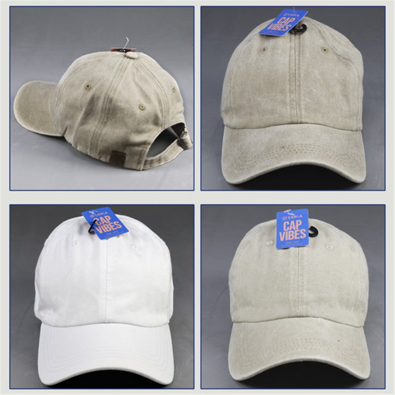 Boné 100% algodão. Ocres e Branco Boné 100% algodão. Ocres e Branco