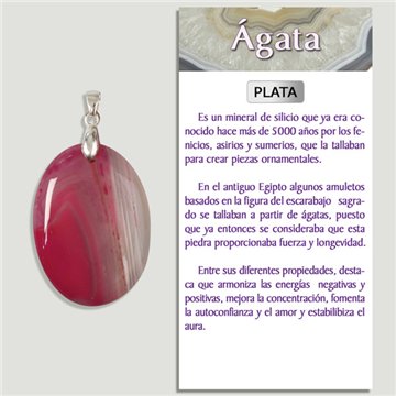 AGATE. Silver Pendant. Assorted Shapes