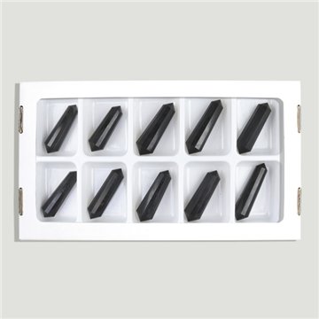 Quartz d'oiseau. Tourmaline 20-30gr. 12 visages