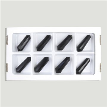 Quartz d'oiseau. Tourmaline 30-40gr. 12 visages