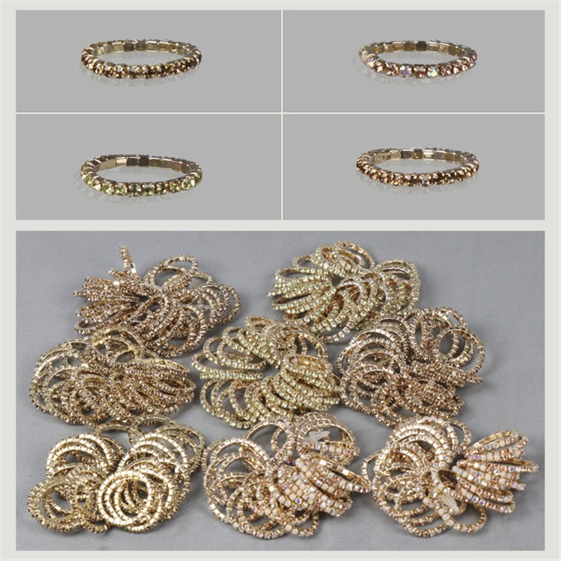 Sparkly elastic ring. Gold Sparkly elastic ring. Gold