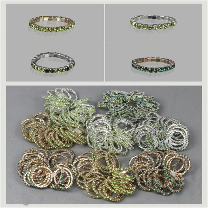 Sparkly elastic ring. Green Sparkly elastic ring. Green
