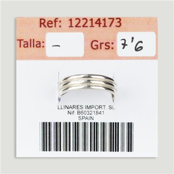 Anillo plata ajustable . Rodocrosita. 5 a 12gr. (PRECIO POR GRAMO)