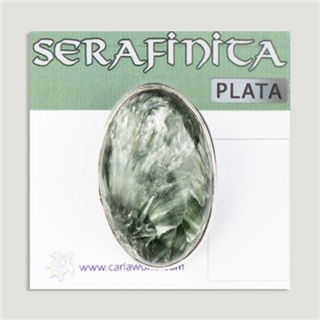 Anillo Plata ajustable . Serafinita. De 6 a 8gr. (PRECIO POR GRAMO)