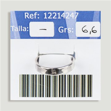 Anillo Plata ÁGATA AZUL ajustable . A partir 6gr.  (PRECIO POR GRAMO)