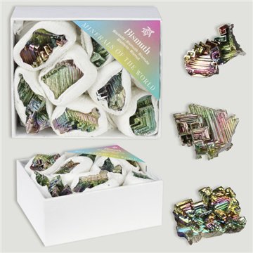 Mineral Box MINI. Bismuth. 8x10x4cm