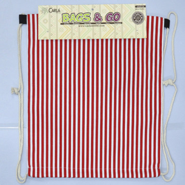 Gancho 04 - Mochila con cuerda. Modelo:  Hojas surtido