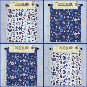 Gancho 06 - Mochila con cuerda. Modelo: Náutico