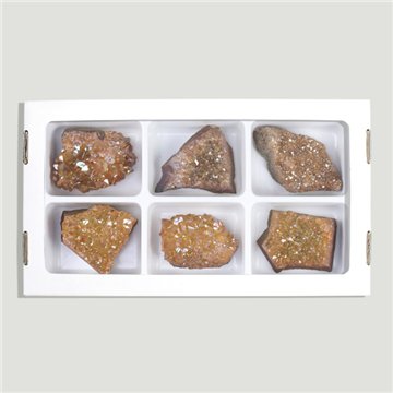 Fire Aura Amethyst Druse. 6-7 cm