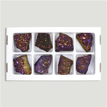 Purple Aura Amethyst Druse. 4.5-6 cm
