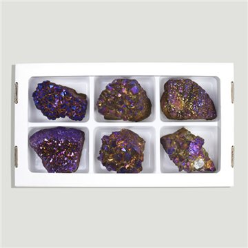 Purple Aura Amethyst Druse. 6-7 cm
