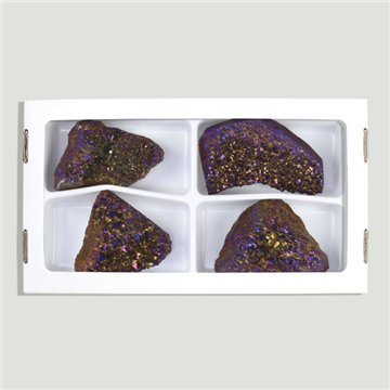 Purple Aura Amethyst Druse. 7-8 cm