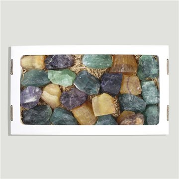 Multicolor Fluorite. Approx. 1.6-1.8kg