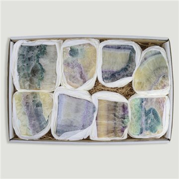 Bicolor Multicolor Fluorite. Approx. 3.6kg. 33x22cm