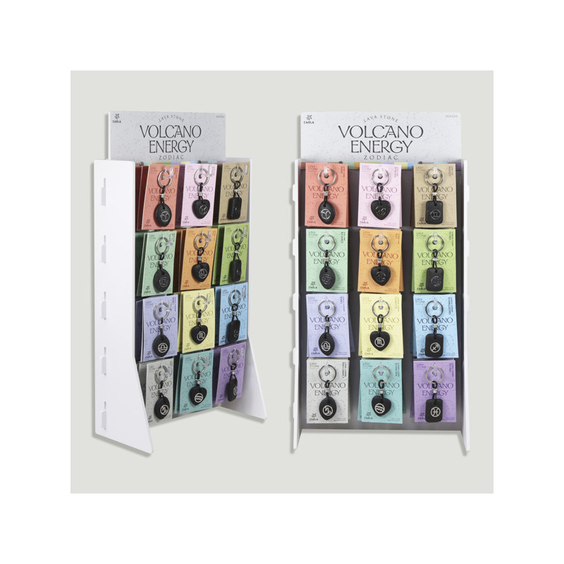 VOLCANO ENERGY. Zodiac keychains - 72 units VOLCANO ENERGY. Zodiac keychains - 72 units