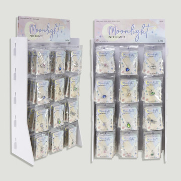 MOONLIGHT. Colgante Cristal/Brillantitos c/cadena – 144uds