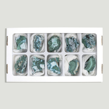 Malachite-Chrysocolle. 3-4,5 cm environ