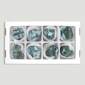 Malachite-Chrysocolle. 4,5-6 cm environ
