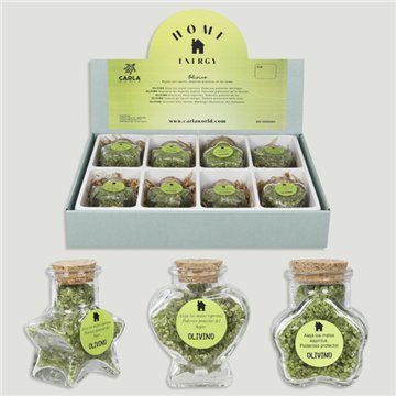 HOME ENERGY. Assorted Jar with Olivine