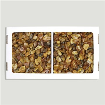 Ámbar Báltico. Rodado. 500gr. 26x14cm