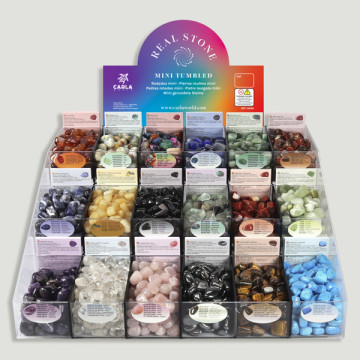 REAL STONE. Mini Tumbled. Petits minéraux polis (1800 pcs)