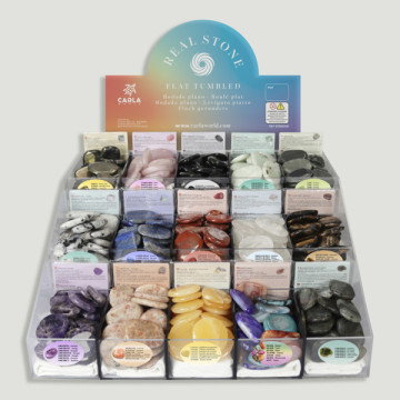 REAL STONE. Galets plats. Rodés plats (360 pcs)