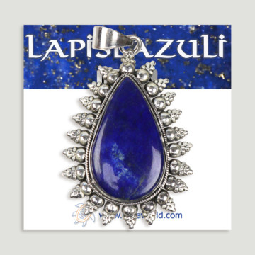Colgante de Plata. Lapislázuli. A partir de 7,7 gr. (PRECIO POR GRAMO)