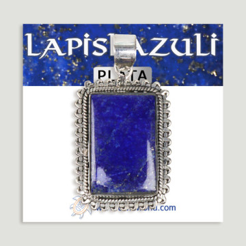 Colgante de Plata. Lapislázuli. A partir de 7,7 gr. (PRECIO POR GRAMO)