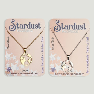 Gancho 62 – Colgante acero inoxidable (acero dorado/acero plateado)