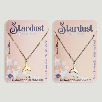 Hook 63 – Pendant Stainless Steel (Gold Steel/Silver Steel)