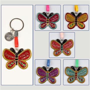 Llavero BFF. Mariposa. Colores surtidos