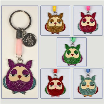 Llavero BFF. Búho. Colores surtidos