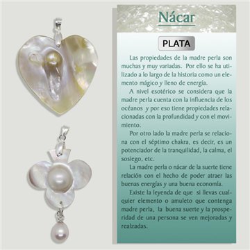 PEARL. SILVER Pendant