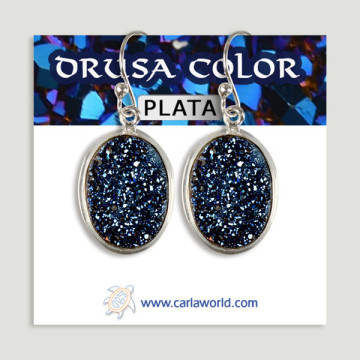 Pendientes de Plata. Drusa. A partir de 4,6 gr. (PRECIO POR GRAMO)