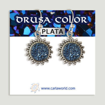 Pendientes de Plata. Drusa. A partir de 4,6 gr. (PRECIO POR GRAMO)