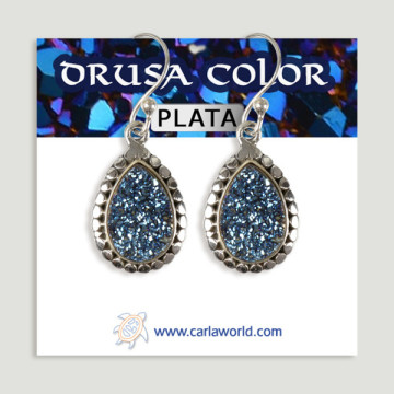 Brincos em Prata. Drusos. A partir de 4,6 gr. (PREÇO POR RELVA)