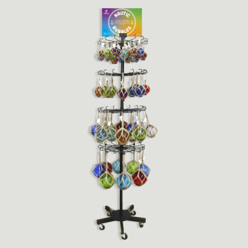 NAUTIC BUBBLES. Expositor bolas cristal. 234 uds